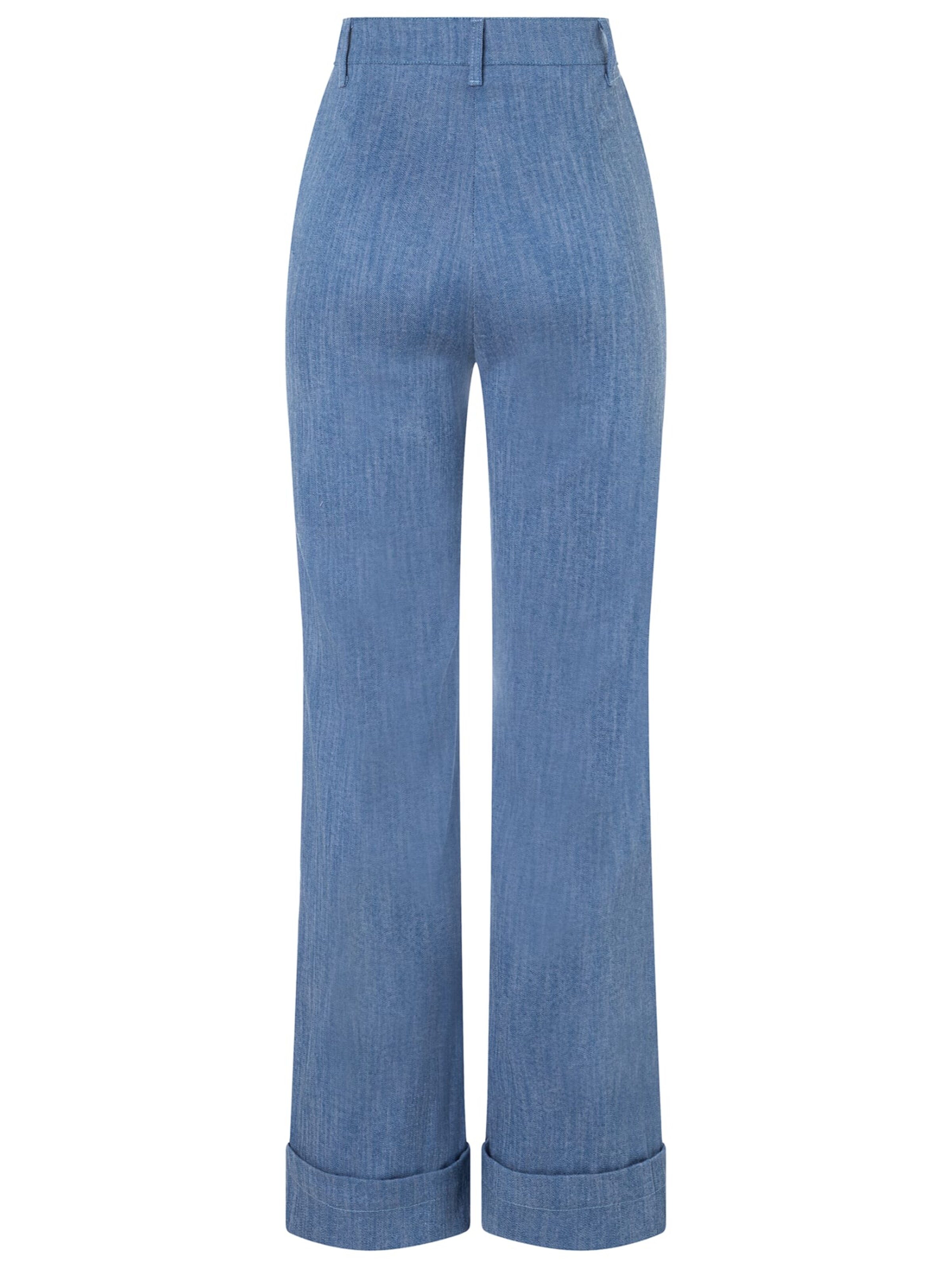 Ana Alcazar Regular Hose 'Doari' in Blau