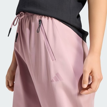Loosefit Pantalon de sport 'Z.N.E.' ADIDAS SPORTSWEAR en violet