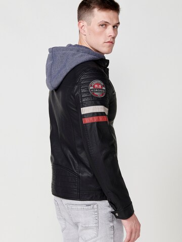 Veste mi-saison KOROSHI en noir