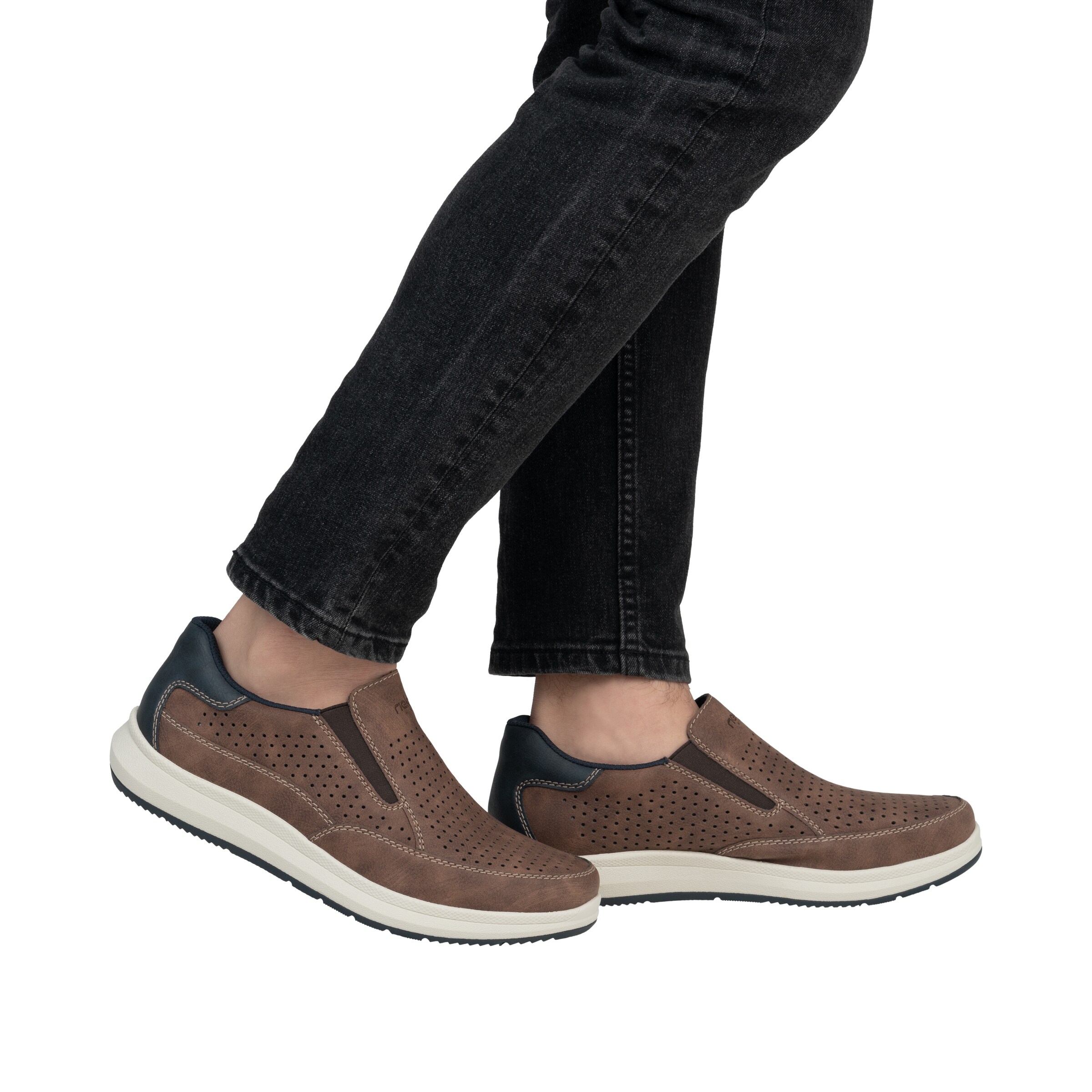 Rieker Classic Flats '16952' in Brown