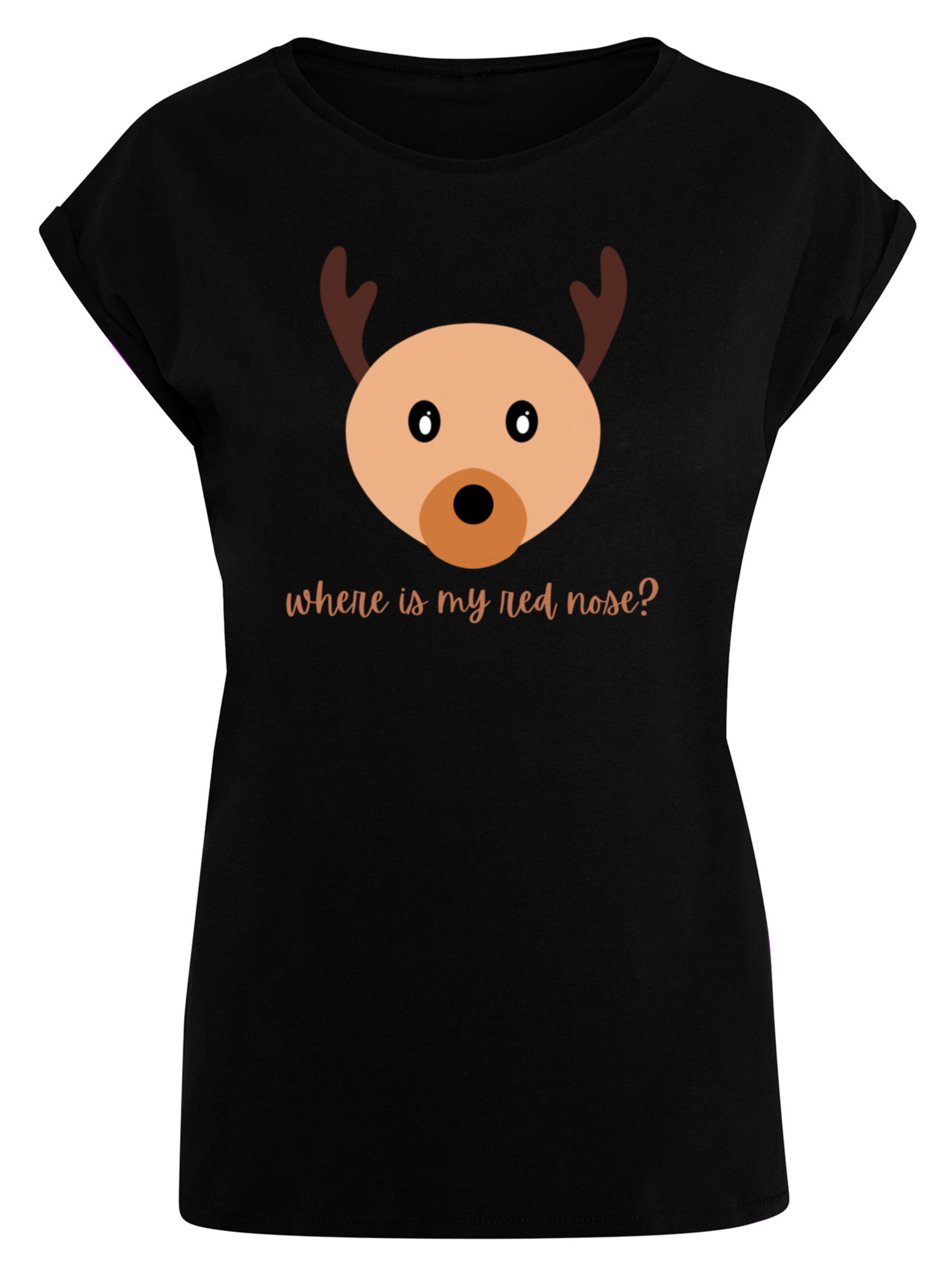 T-shirt F4NT4STIC en noir : devant