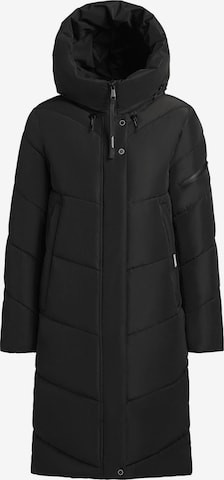 Veste d’hiver ' JANGE ' khujo en noir : devant