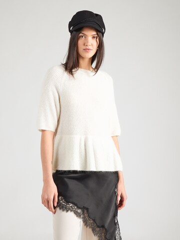 MOS MOSH Tröja 'MMThora' i beige: framsida