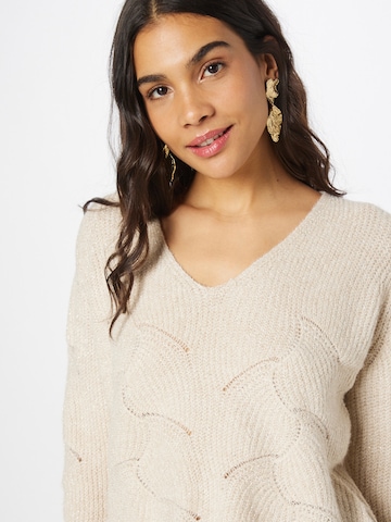 ONLY Pullover 'CORA' i beige