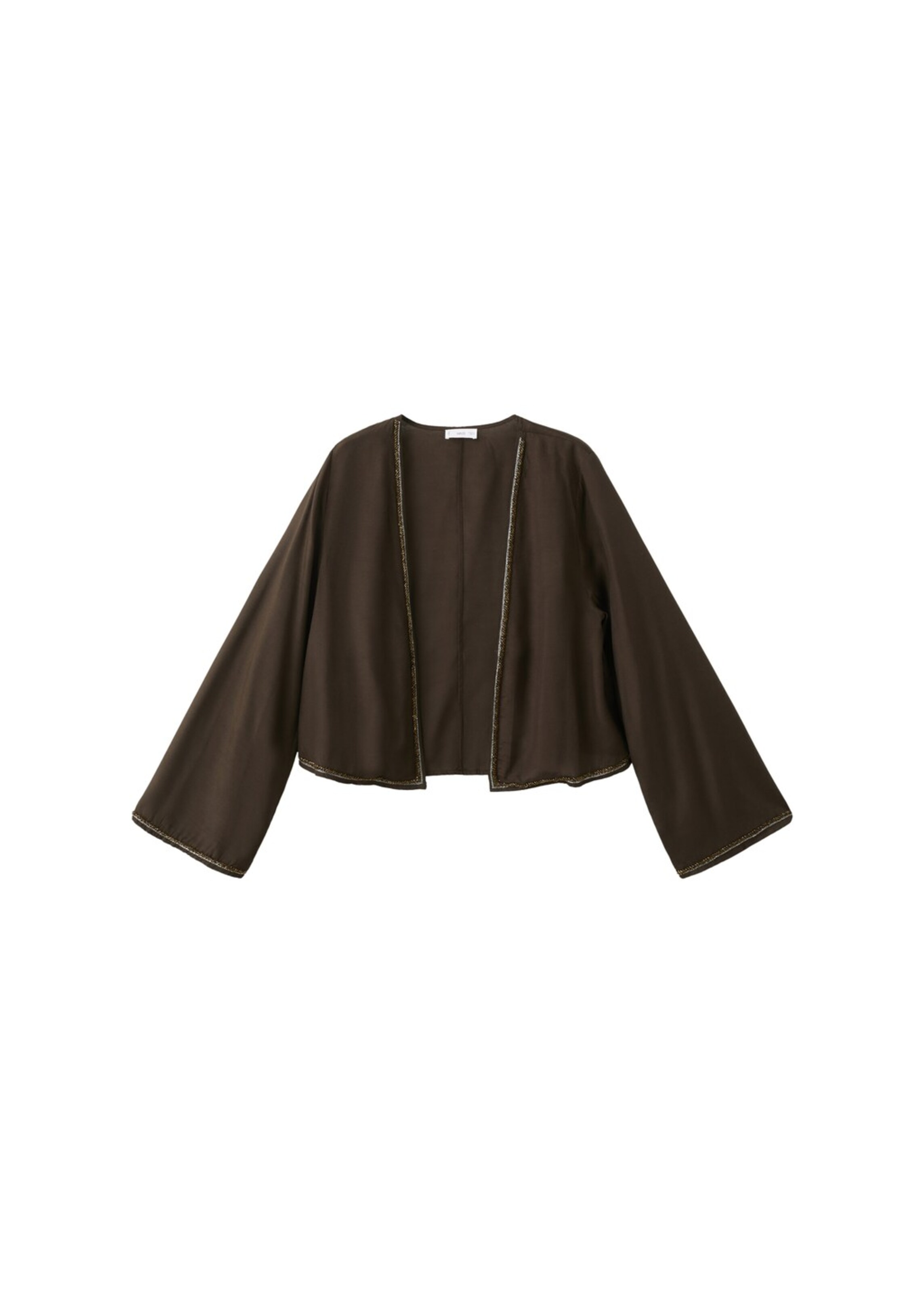 MANGO TEEN Jacke 'Lirio' in Braun: Vorderseite