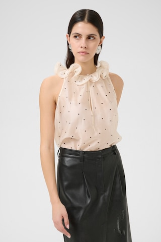 KAREN BY SIMONSEN Blouse 'KBCaroline' in Wit: voorkant