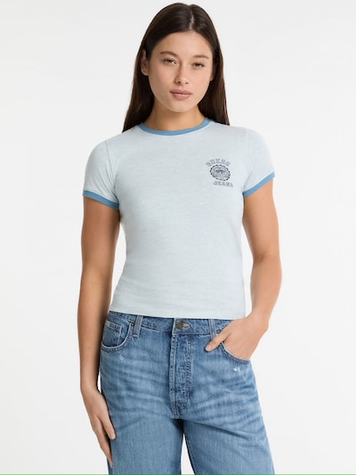 GUESS Camiseta en azul, Vista del producto