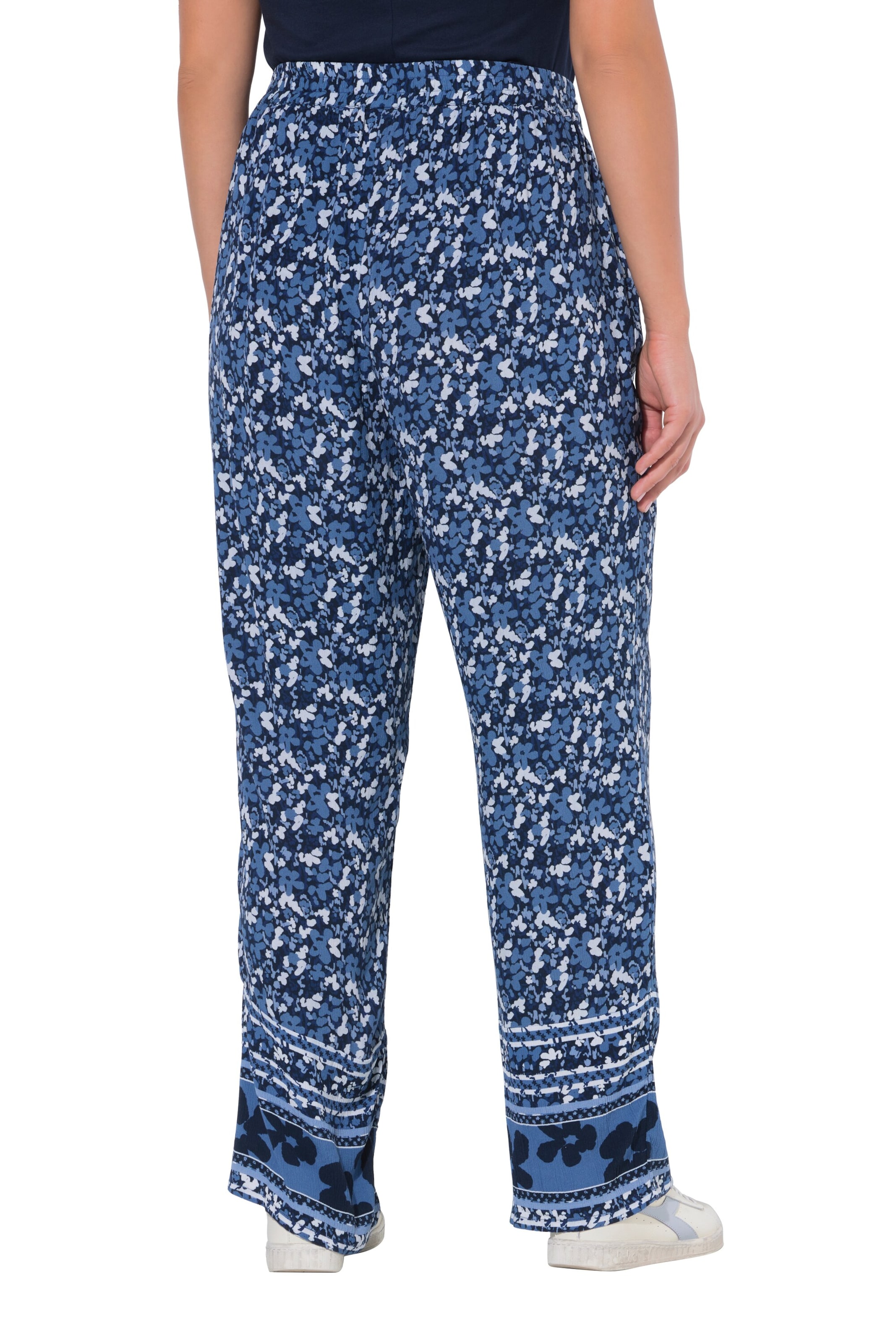 Ulla Popken Regular Broek in Blauw