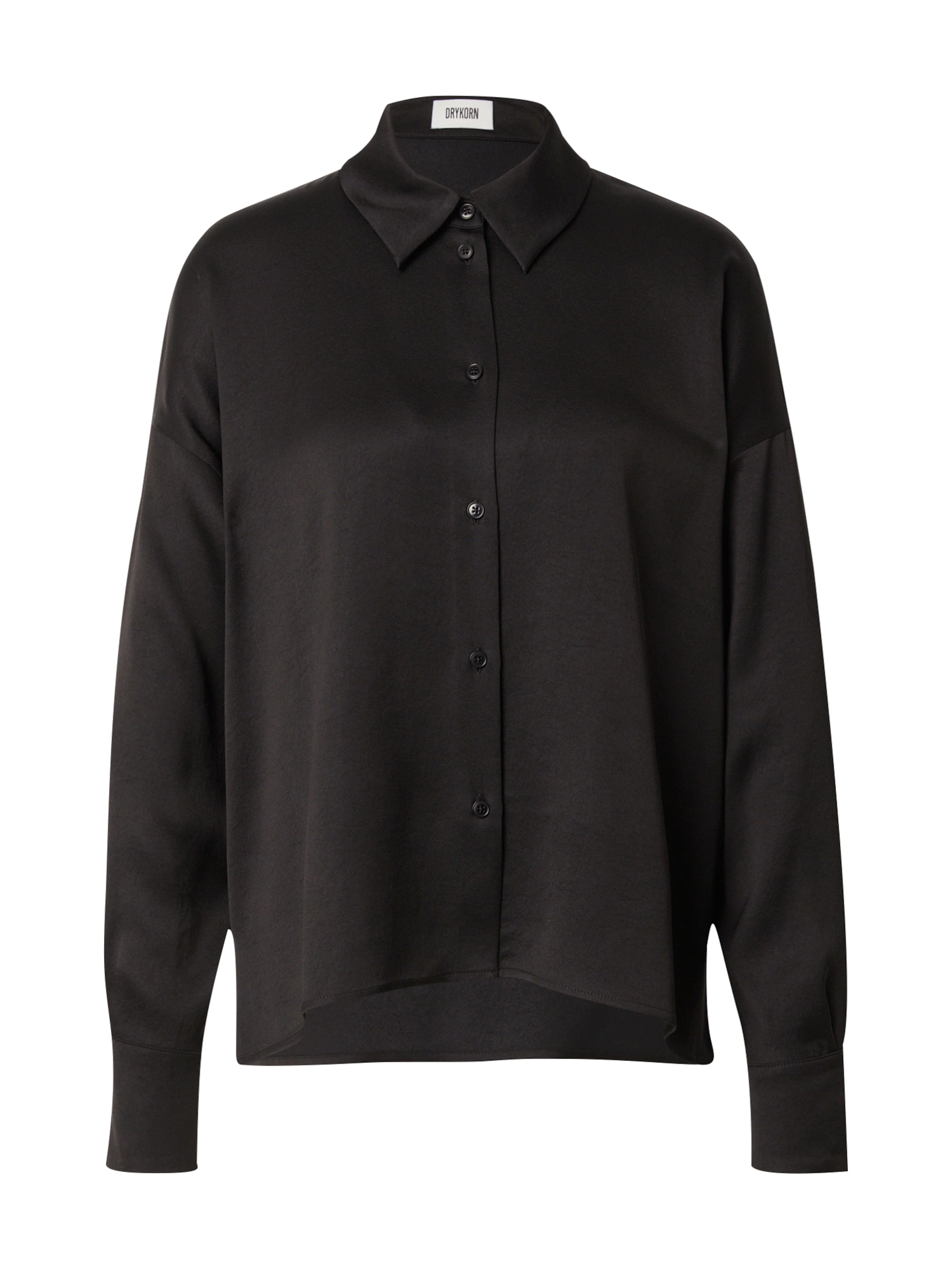 DRYKORN Bluse 'CLOELIA' in Schwarz: Vorderseite