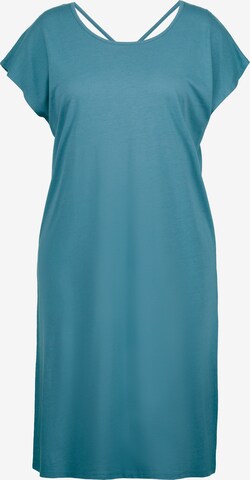 Ulla Popken Nightgown in Blue: front