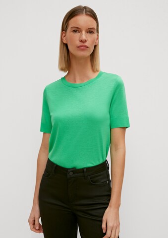 T-shirt COMMA en vert : devant