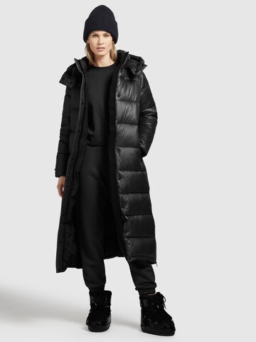 Manteau d’hiver ' EMORIA SHINY ' khujo en noir