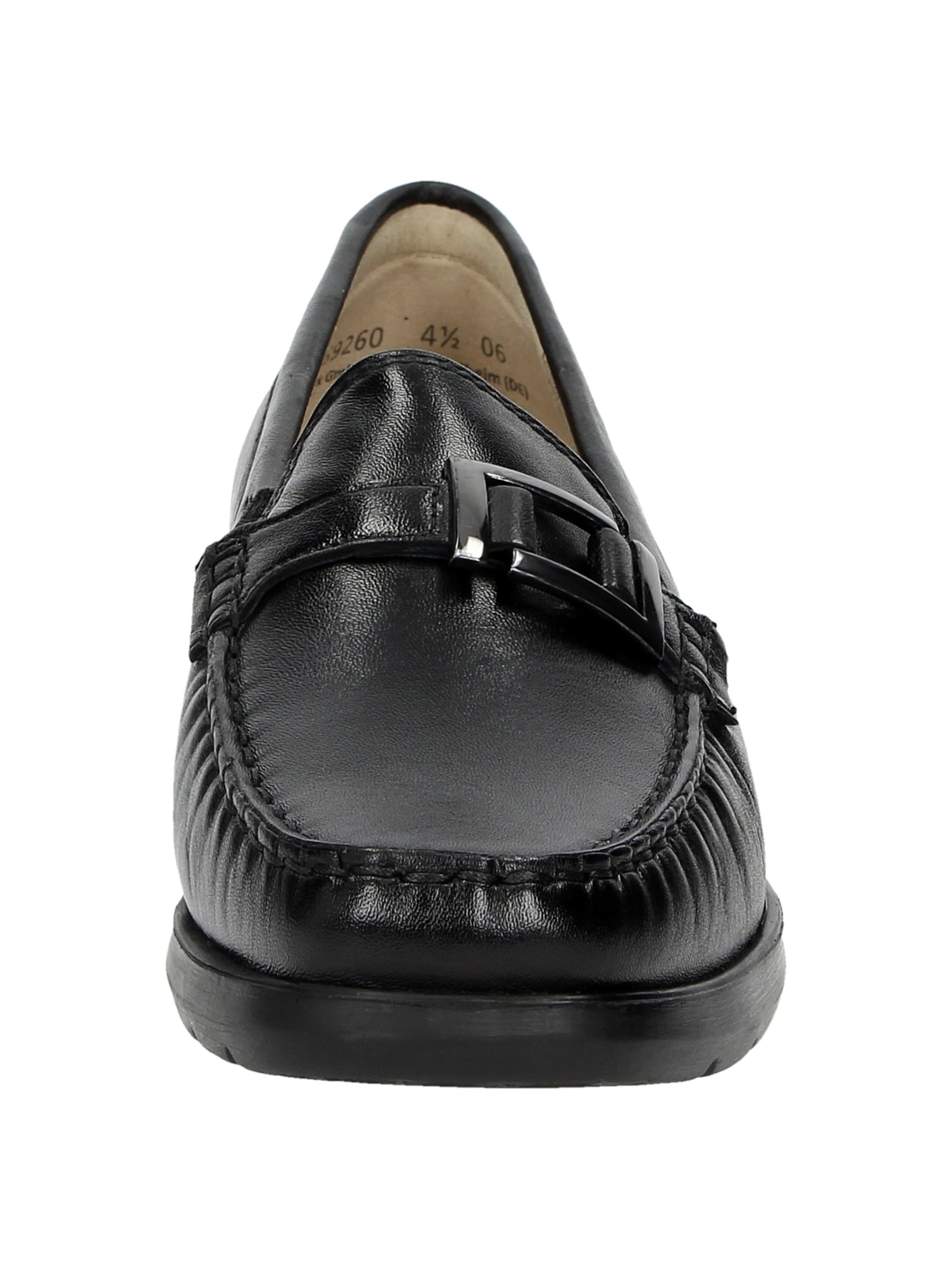 SIOUX Mokassin 'Cortizia' in Schwarz