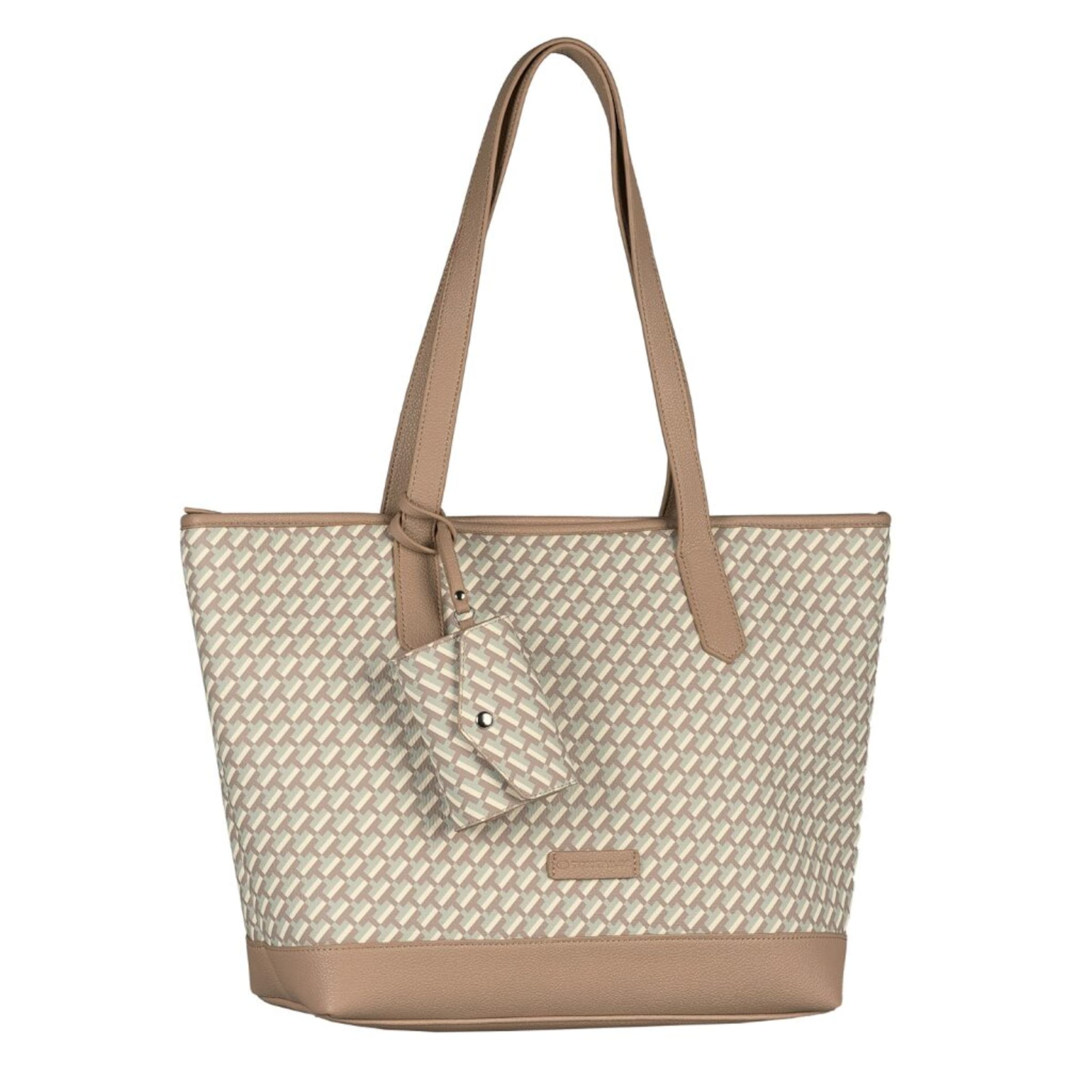 TOM TAILOR Shopper in Beige: Vorderseite