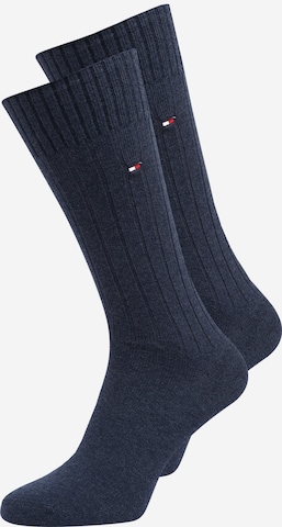 Tommy Hilfiger Underwear Socks 'TRUE AMERICA' in Blue: front