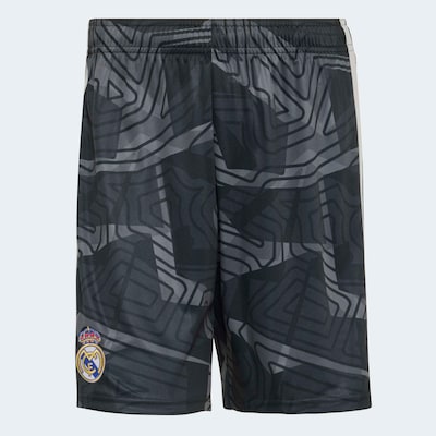 ADIDAS PERFORMANCE Sportshorts in M/Regular in grau / dunkelgrau / schwarz / offwhite, Produktansicht