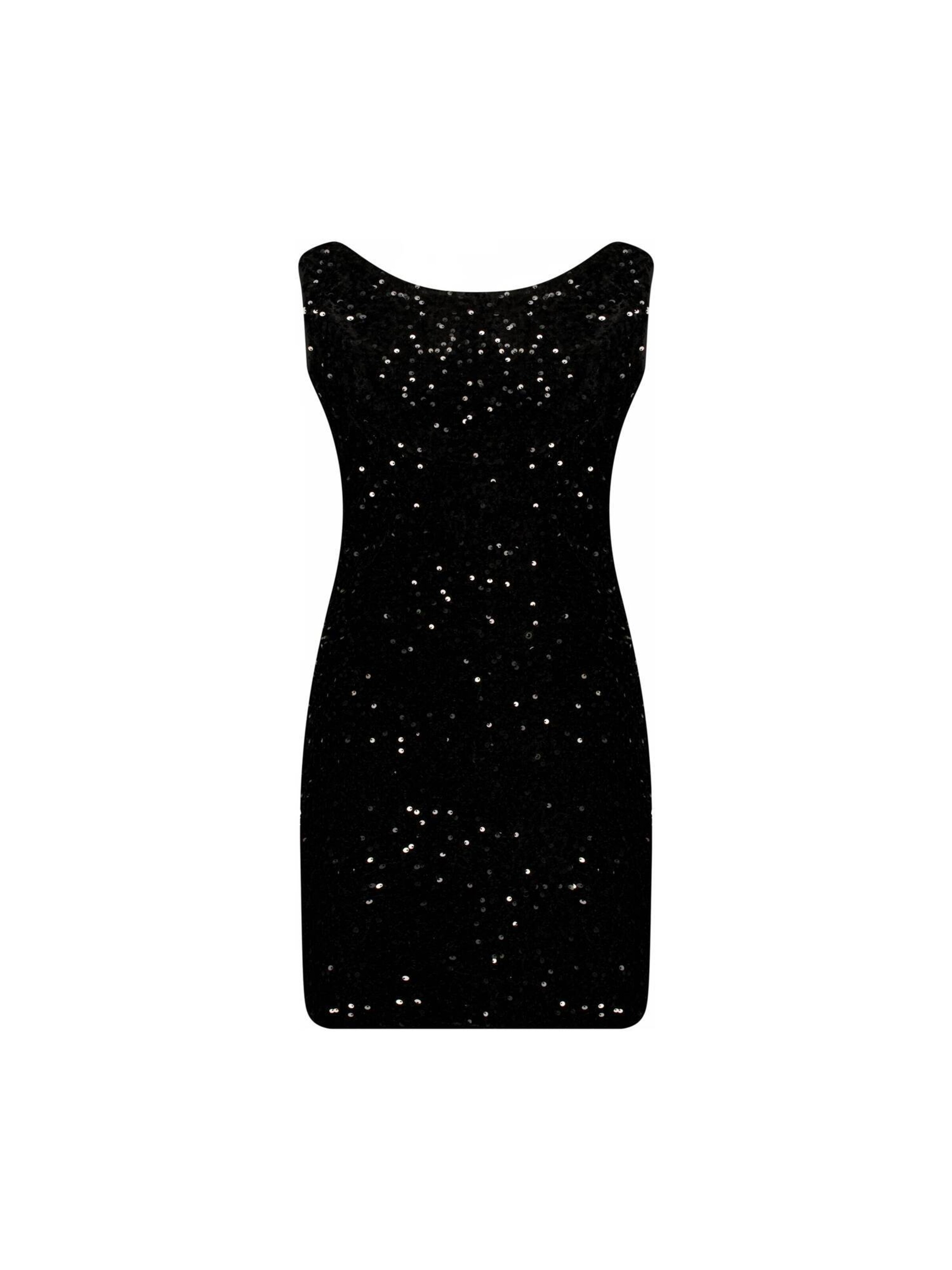 Deeluxe Dress 'Nelly' in Black: front