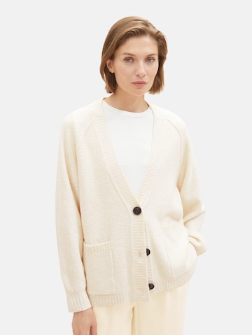 Cardigan TOM TAILOR en beige