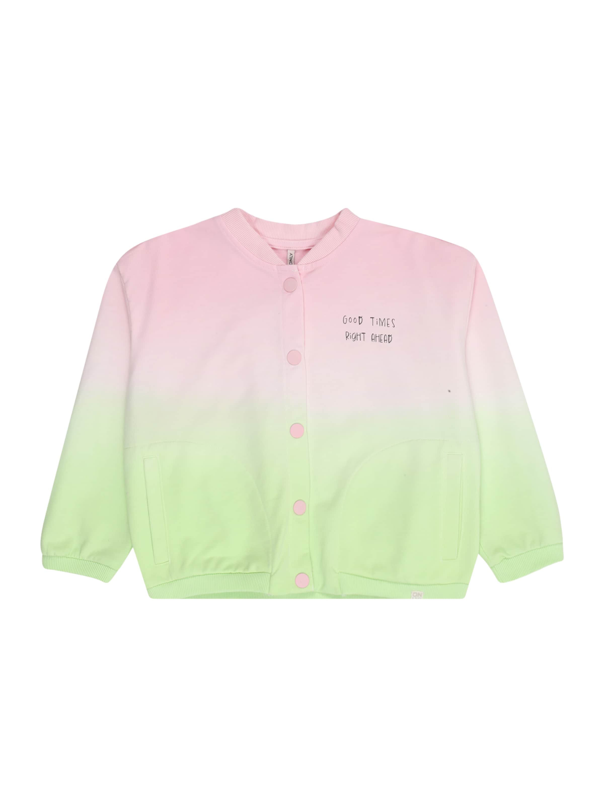 Only Mini Tréning dzseki 'KMGFRIKA' - rózsaszín: elől