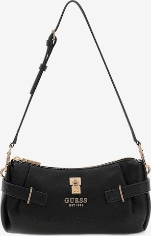 Sac bandoulière 'Yesba' GUESS en noir : devant