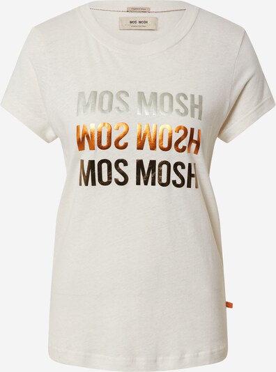 MOS MOSH Тениска 'Mavis' в бронз / мед / сребърно / естествено бяло, Преглед на продукта
