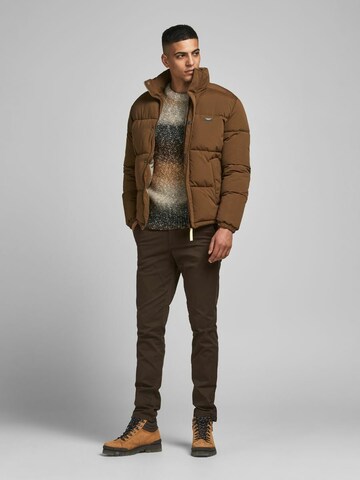 JACK & JONES Jacke in Braun