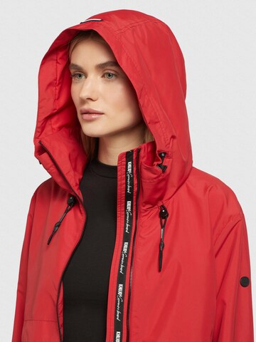 khujo Between-seasons parka 'ARIANA' in Red