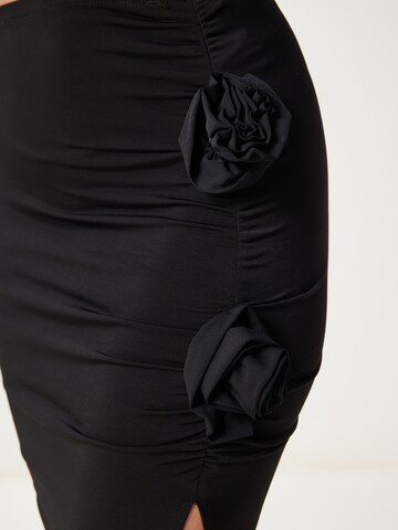 Happiness İstanbul Sukňa - Čierna