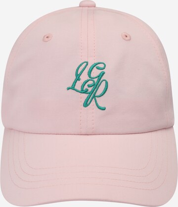 Cappello da baseball 'Roxane' di LeGer by Lena Gercke in rosa: frontale