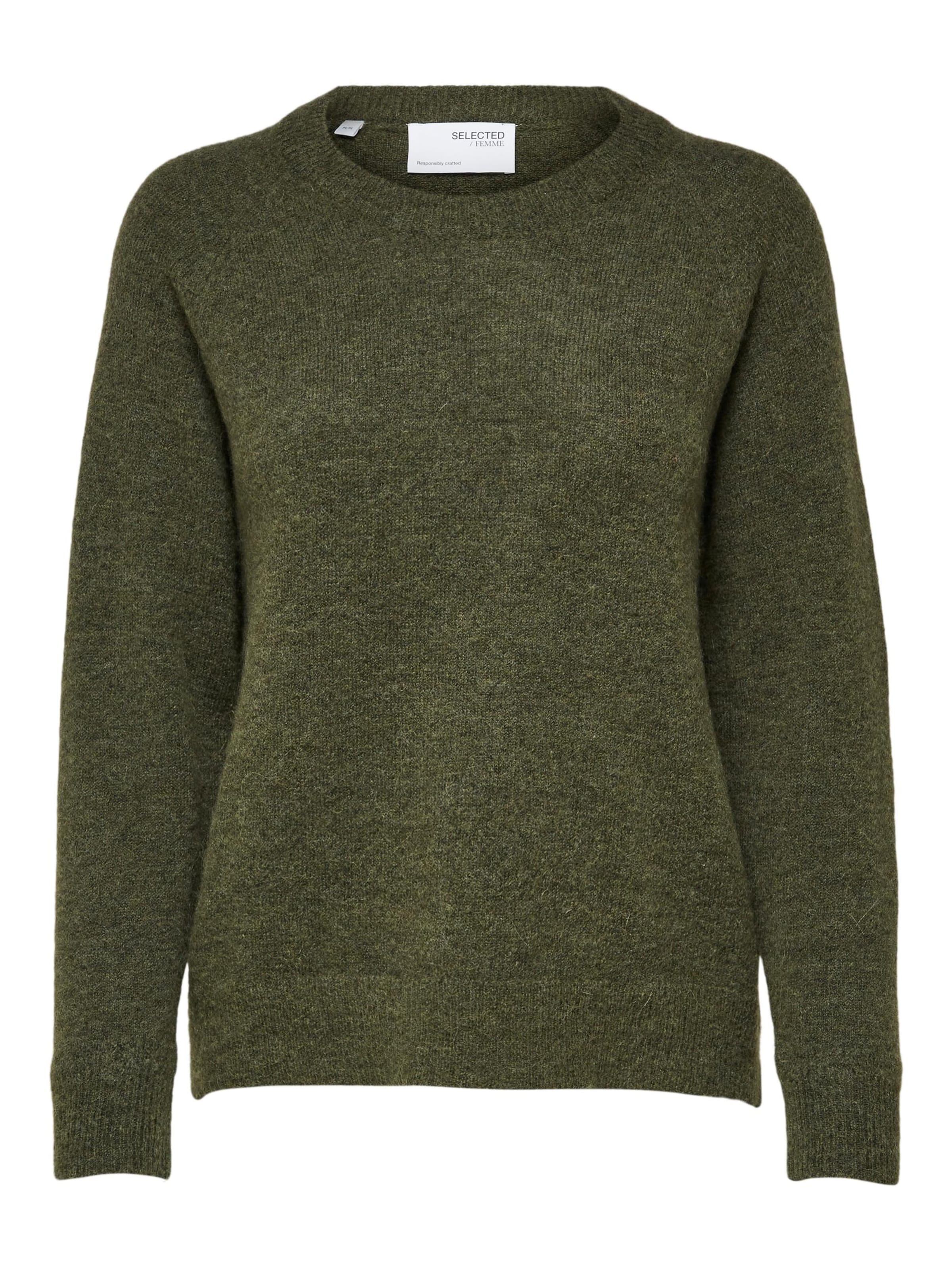 SELECTED Sweater 'FLULU' in Green: front