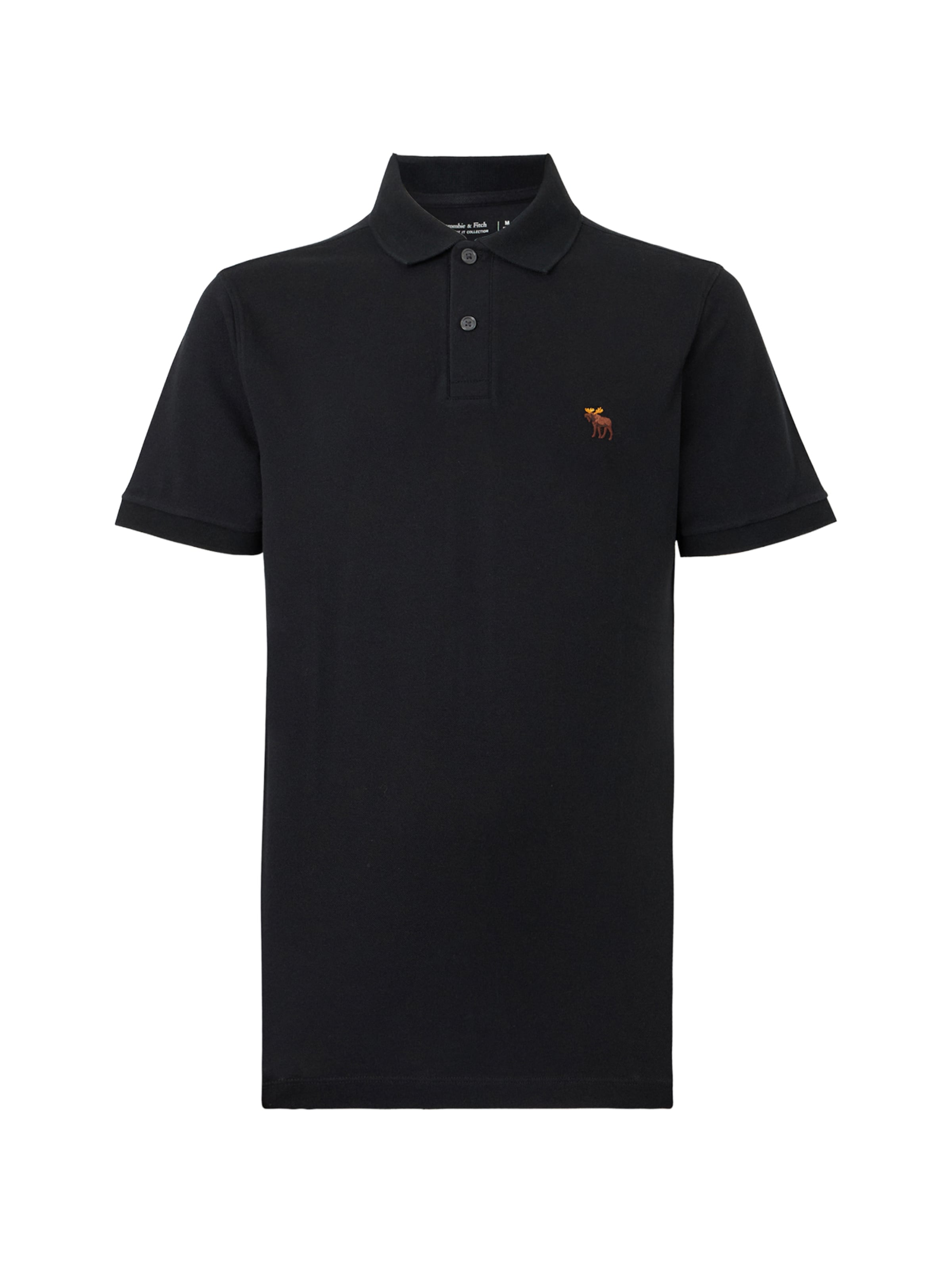 Maglietta di Abercrombie & Fitch in nero: frontale