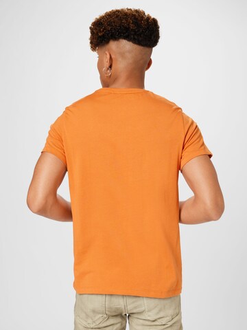 BLEND T-Shirt in Orange