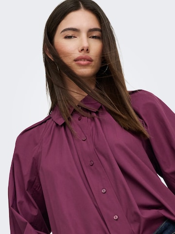 Chemisier 'ONLRiver' ONLY en rouge