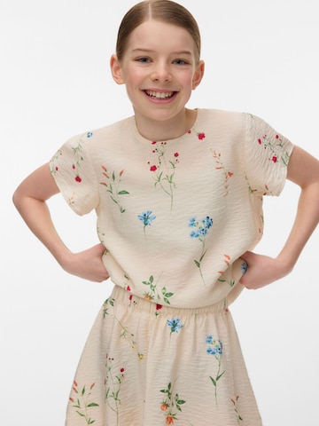 Vero Moda Girl Blouse 'VMJosie' in Wit: voorkant