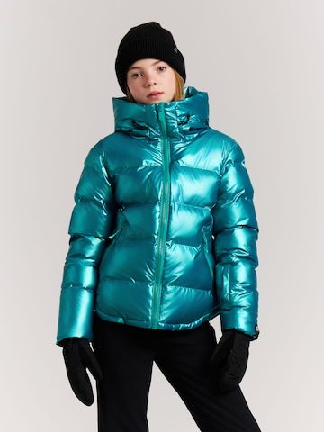 PROTEST Sportjacke 'PRTNicole JR'‌‌‌‌ in Grün