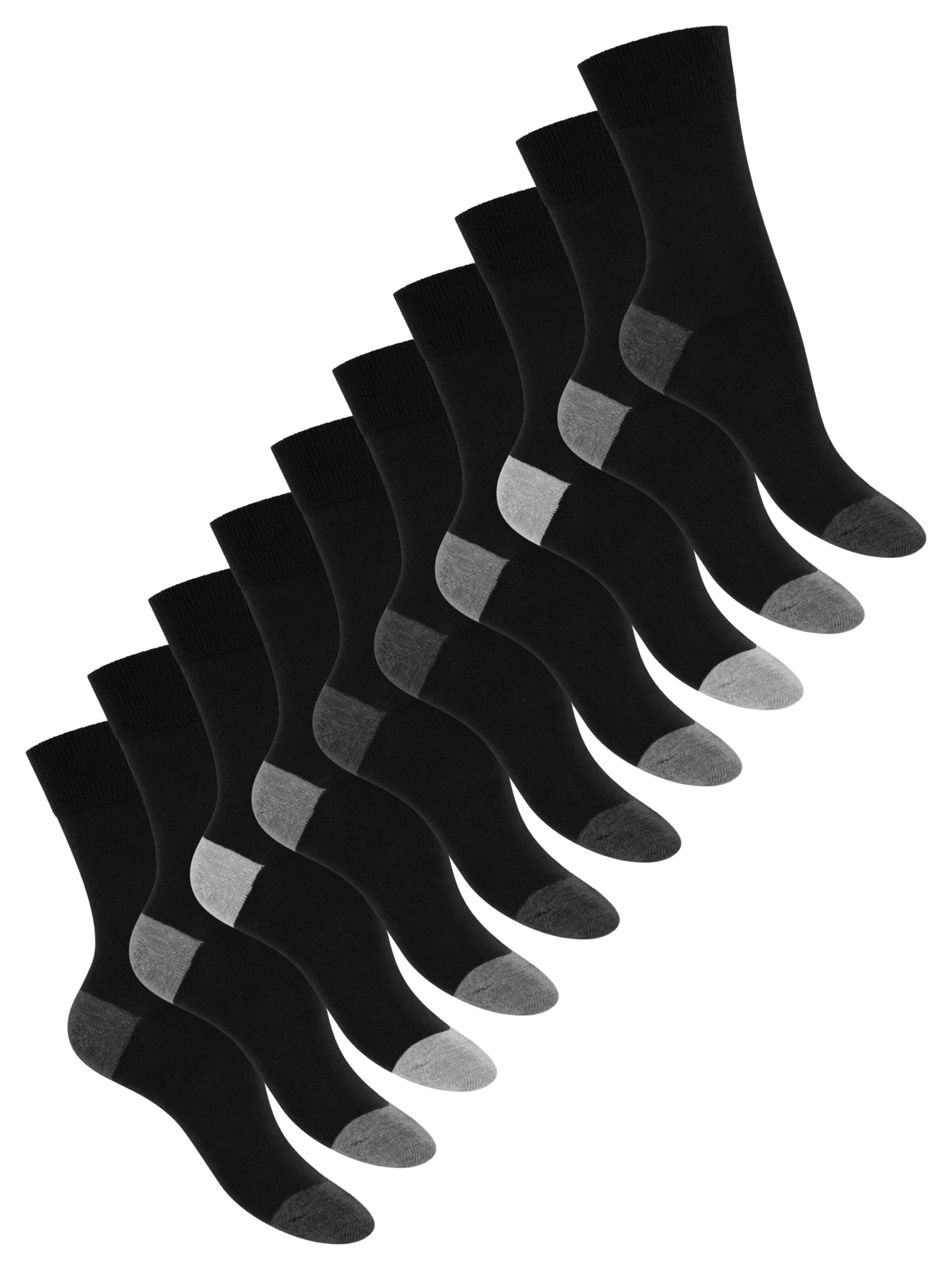 footstar Socks in Grey: front