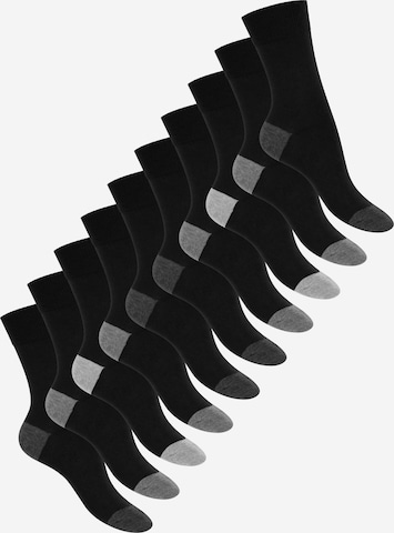 footstar Socks in Grey: front