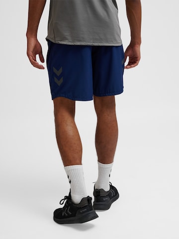 Hummel Regular Sports trousers 'Pro' in Blue