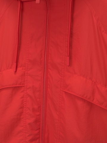 Pull&Bear Prehodna jakna | rdeča barva