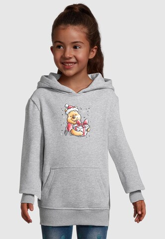 Felpa 'Winnie the Pooh - Presents' di ABSOLUTE CULT in grigio: frontale