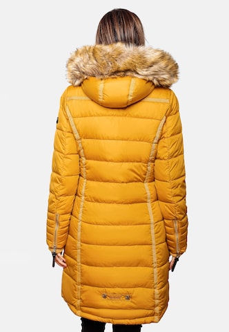 NAVAHOO Winter coat 'Papaya' in Yellow