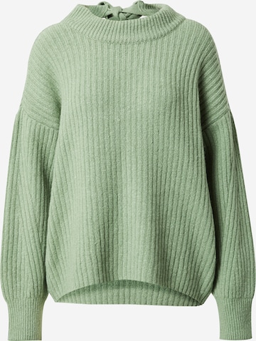 ABOUT YOU Sweater 'Jella' in Green: front