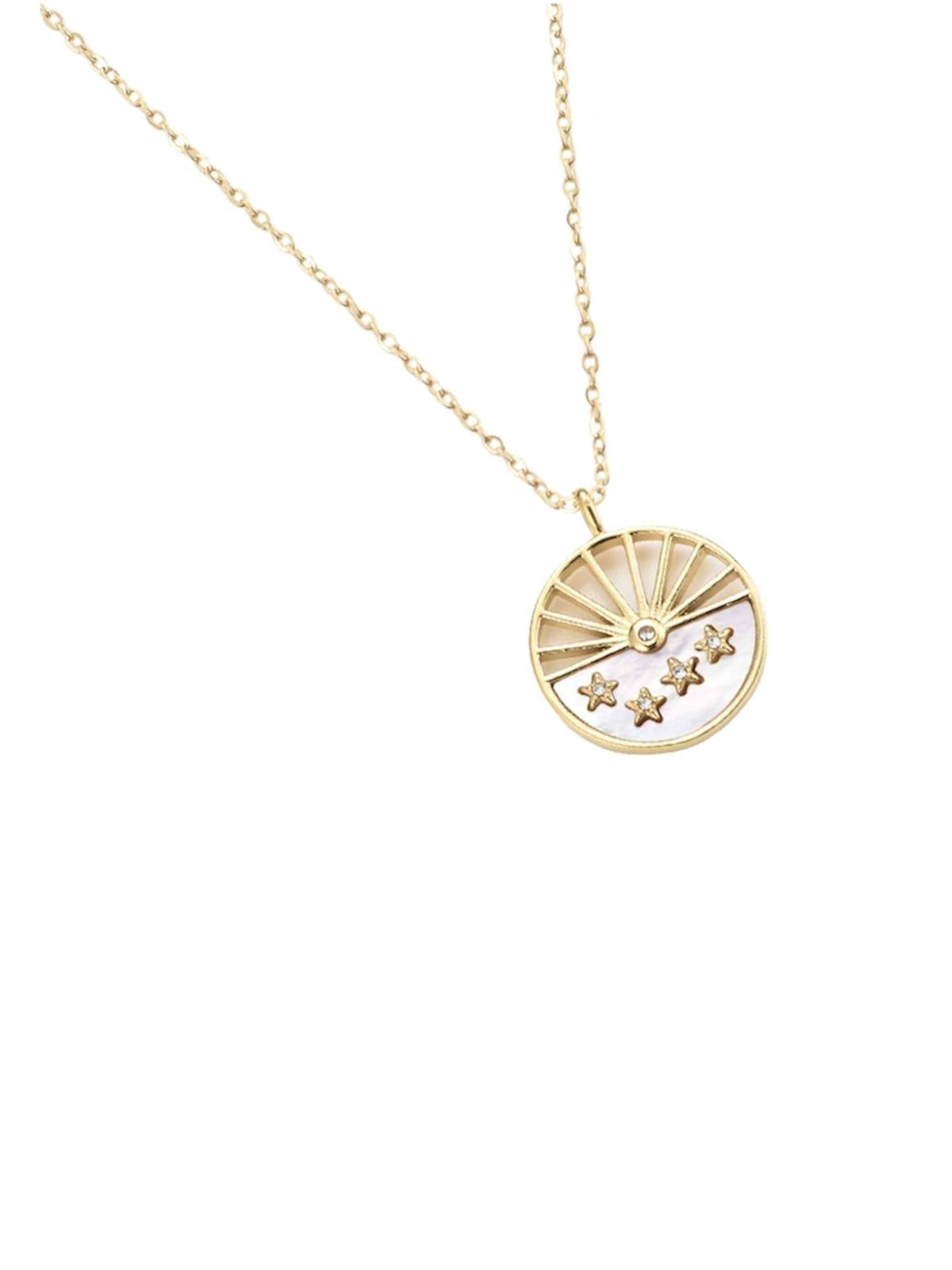 Chaîne 'ZEA' Cala Rose en or