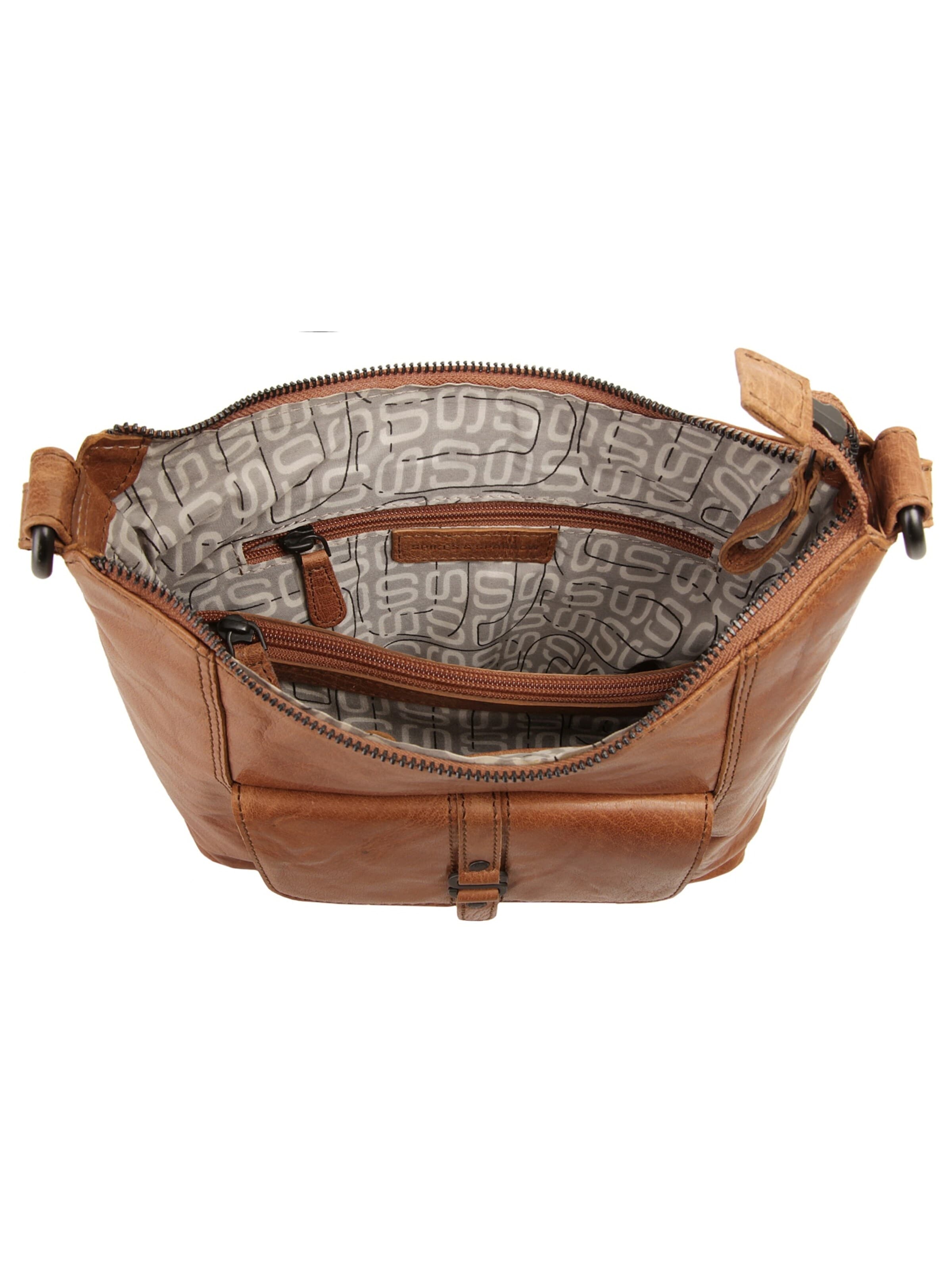 Cabas Spikes & Sparrow en marron