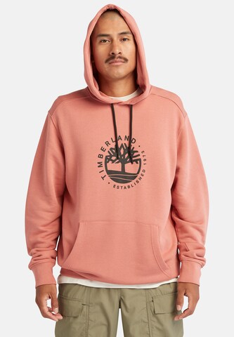 Sweat-shirt TIMBERLAND en rouge