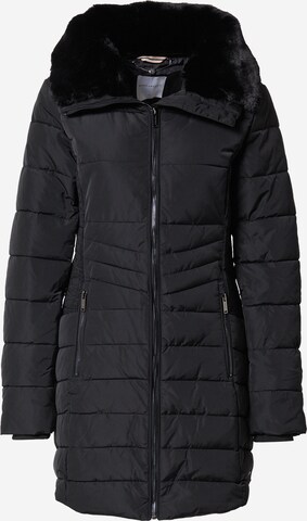 RINO & PELLE Winter Coat in Black: front