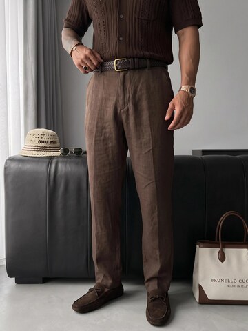 Kleidermafia Loose fit Pants in Brown