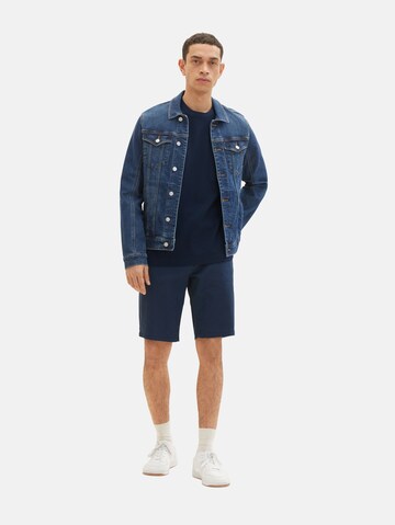 TOM TAILOR Regular Shorts in Blau