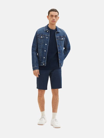 TOM TAILOR Regular Shorts in Blau