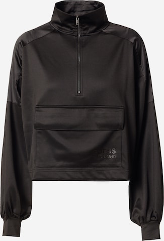 GUESS - Sweatshirt 'LAILA' em preto: frente